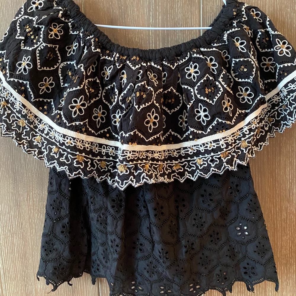 Off the shoulder blouse